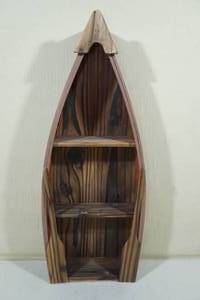 lot 149 image: Wooden Row Boat Shelf