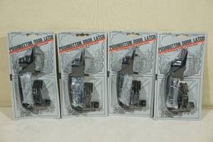 lot 157 image: 4 PushButton Door Latches for StormScreen Doors