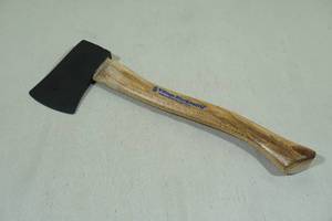 lot 184 image: Village Blacksmith Hatchet with Hickory Handle