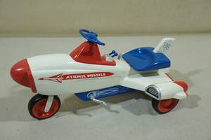 lot 188 image: Die Cast Xonex Atomic Missile Pedal Car - Numbered
