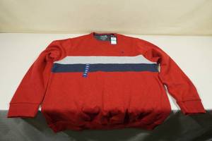 lot 196 image: Izod Stretch Crew Neck Sweater -Size Large
