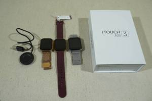 lot 203 image: 3 Working iTouch Air Smart Watches