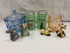 MISC SALTPEPPER SET, CREAM AND SUG...