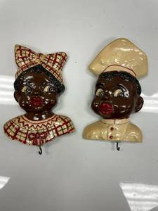 VINTAGE KTICHEN TOWEL HOLDERS...