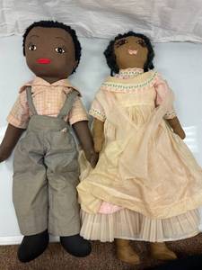 VINTAGE HANDMADE DOLLS...