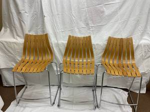ONLY THREE BAR STOOL STYLE CHAIRS D...