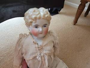 Antique China Head Porcelain Doll.