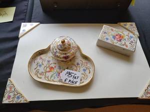 Haviland Desk set. 5 pieces