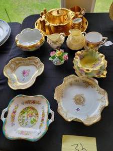 Lot of Misc. China Belleek, Pickard, etc.