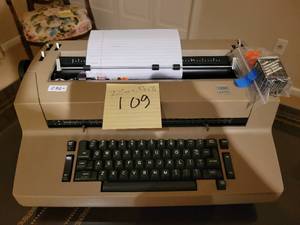 IBM correcting Selectric II Typewriter.