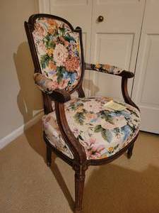 French style armchair.