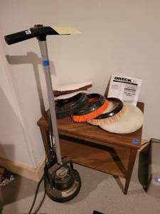 Oreck XL Orbiter Heavy Duty Floor Polisher Machine Works Great.