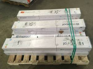 lot 3 image: 8 Boxes of Lifeproof  Carbillo Oak 12 mm T x 6.3 in. W Water Resistant Laminate Wood Flooring (16.8 sqftcase)  Customer Returns See Pictures