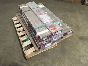 lot 24 image: 7 Boxes of Home Decorators Collection  Ghost Ship Maple 8 mm T x 7.5 in. W Water Resistant Laminate Wood Flooring (23.7 sqftcase)  Customer Returns See Pictures