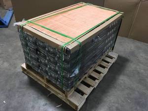 lot 28 image: 25 Boxes of HOMELEGEND  Gunstock White Oak 38 in. T x 5 in. W Engineered Hardwood Flooring (19.7 sqftcase)  Customer Returns See Pictures