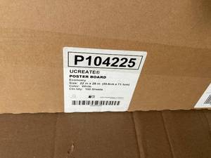 White Poster Board