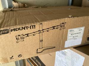 Freestanding Dual Monitor Mount