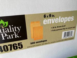 6 x 9 Envelopes