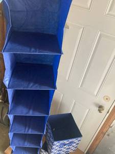 Hanging Cubby and Storage Bins
