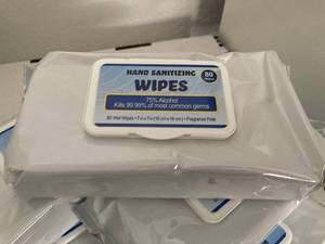 Hand Sanitizing Wipes