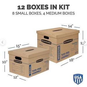 Bankers Box Moving Boxes