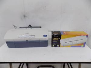 Tech Solutions Paper Shredder & Cannon i55 Printer