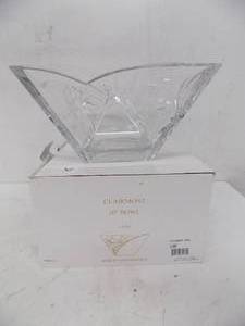 Block Hand Crafted Lead Crystal10 Clarmont Bowel