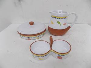 Glassware Picture  Bowel & Lid  Dish