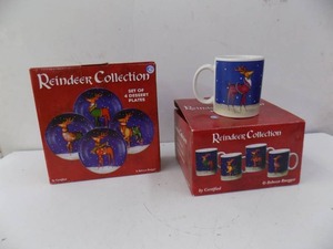 Reindeer Collection Plates & Mugs