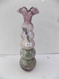 Large Glass Vase Pink