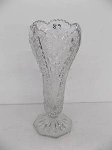 Large Crystal Vase