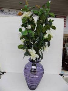 Large Vase with Flowers
