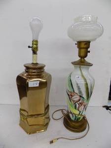 2 Vintage Table Lamps