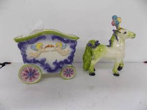 Home Decor - Freeman Leidy, Laguna Beach CA, Horse  & Cart