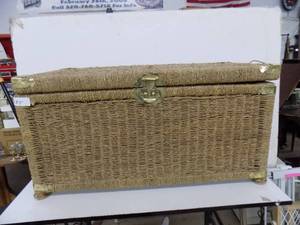 Wicker Toy Box  Trunk