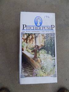 Pitcher Pump (New in Box) --- Works with lot #195