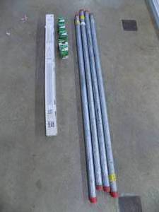 NEW - Drive Well Point, Drive Couplings, check Valve Brass, Cast Iron Drive Cap, Galv Pipe