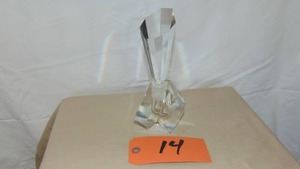 lot 14 image: Tilso Crystal Perume Decanter