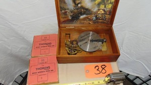 lot 38 image: Thorens AD30 D Automatic Music Box With 21 Discs