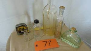 lot 77 image: Mixed Lot of Antique Remedy Bottles