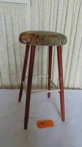 lot 91 image: Handmade Stool 12 W x 24 H