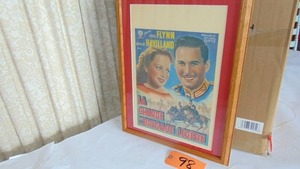 lot 98 image: La Charge Original Movie Poster- Charge of the Light Brigade
