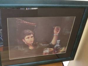 lot 93 image: Al Pachino - Scarface Print