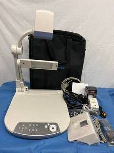 lot 3 image: MSRP $2000 Elmo P30 Digital Presenter with XGA Resolution and 15x Optical Zoom Lens Includes Accessories - See Pictures - Great Working Condition