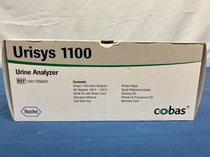 lot 45 image: WOW Appears NEW Open Box MSRP $1800 Cobas Urisys 1100 Urine Analyzer -&nbspdesigned to improve workflow efficiency in smaller labs, doctor offices and decentralized lab settings like point-of-care.