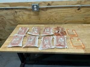 lot 124 image: Large Lot of Christmas Stocking Hangers