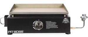lot 12 image: PIT BOSS PB200GS 1 Burner Gas Griddle, Black