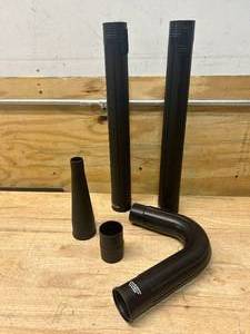 lot 76 image: RIDGID 2-12 in. Gutter Cleaning Accessory Kit for RIDGID WetDry Shop Vacuums
