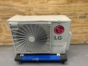 lot 27 image: LG 9,000 BTU Ductless Single Zone Inverter Heat Pump & Air Conditioner (Outdoor Unit)