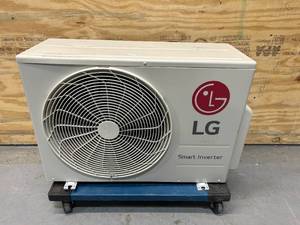 lot 29 image: LG 17,000 BTU Mega Single Zone Inverter Air ConditionerHeat Pump (Outdoor Unit)